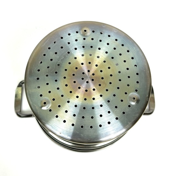 Heavy Duty Stainless Steel Pasta Vegetable Steamer/Colander - Picture 3 of 6